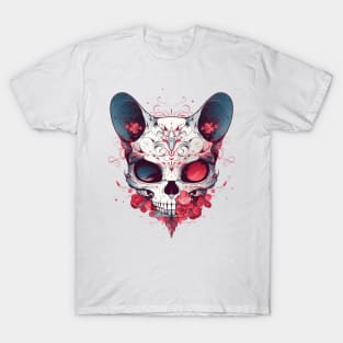 cat vampire halloween T-Shirt